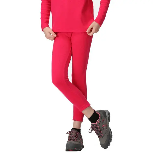 Image of Regatta Girls Thermal Fleece Baselayer Pants 11-12 Years - Waist 65-67cm (Height 146-152cm)