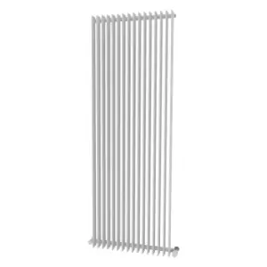 Image of Ximax Atlantic Satin White Vertical Designer Radiator, (W)620mm X (H)1800mm