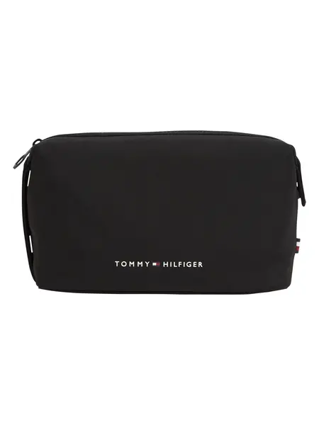 Image of Tommy Hilfiger Skyline Washbag Black One Size