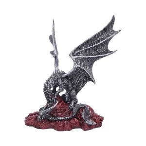 Image of Khamseen (Silver) Dragon Figurine