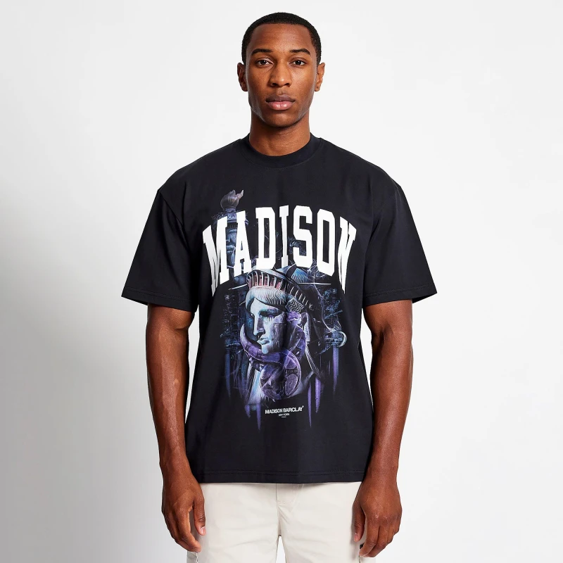 Image of Madison Barclay Liberty T-Shirt - Black XS
