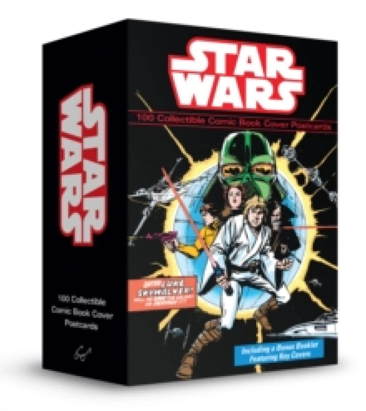 Image of Star Wars 100 Collectible Comic Book Cover Postcards Postcard book or pack