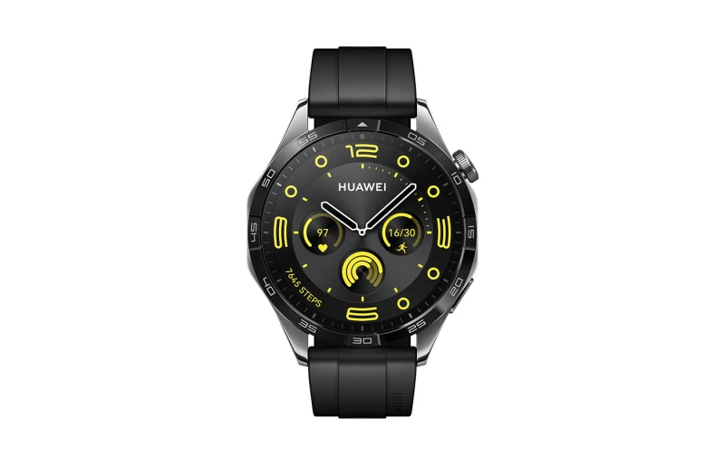 Image of Huawei WATCH GT4 46MM Black Fluoroelastomer Strap