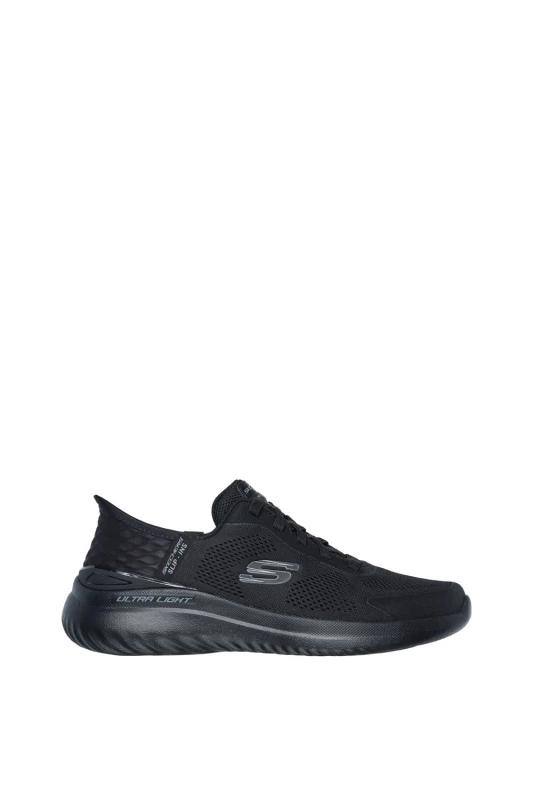 Image of Skechers Bounder 2.0 - Emerged Slip On Trainers Mens - Black 8