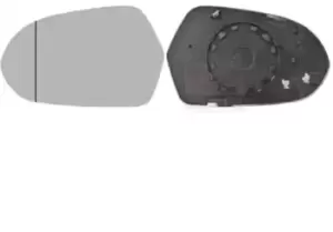 Image of VAN WEZEL Wing Mirror Glass * HAGUS * 0342837 Side Mirror Glass,Mirror Glass AUDI,A6 Avant (4G5, 4GD, C7),A6 Limousine (4G2, 4GC, C7)