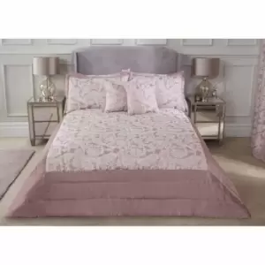 Image of Emma Barclay Duchess Bedspread With 2 Matching Pillow Shams Blush