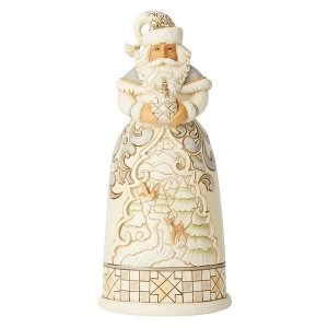 Image of Christmas In The Countryside White Woodland Figurine