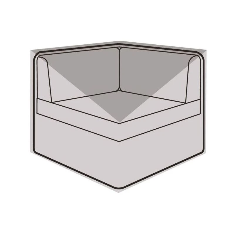 Image of Garland Small Corner Unit Cover Black, 5 Year Warranty W3694