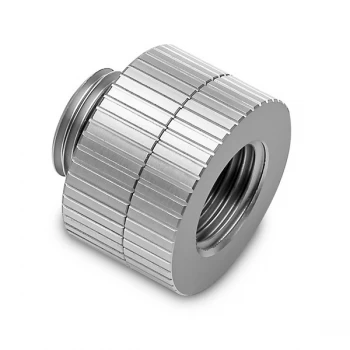 Image of EK Water Blocks EK-Quantum Torque 14mm Static Male/Female Extender - Satin Titanium