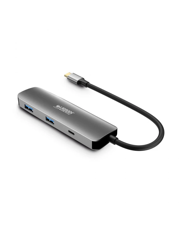 Image of Urban Factory Urban Factory HUBEE 4 IN 1 : HUB USB-C WITH 2 USB-A / 1 HDMI 4K AND 1 USB-C 100W PD MHC40UF