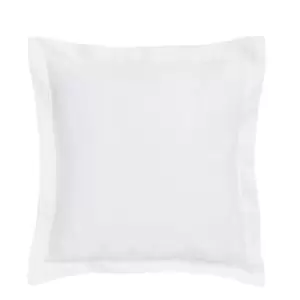Image of Ted Baker Plain Dye Square Pillowcase - White