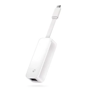 Image of TP-LINK (UE300C) USB-C To Gigabit Ethernet Adapter Windows/Mac/Chrome/Linux Compatible