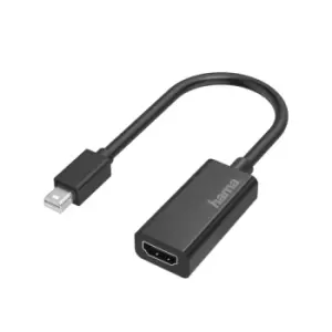Image of Hama Video Adapter Mini DisplayPort Plug - HDMI Socket Ultra-HD 4K