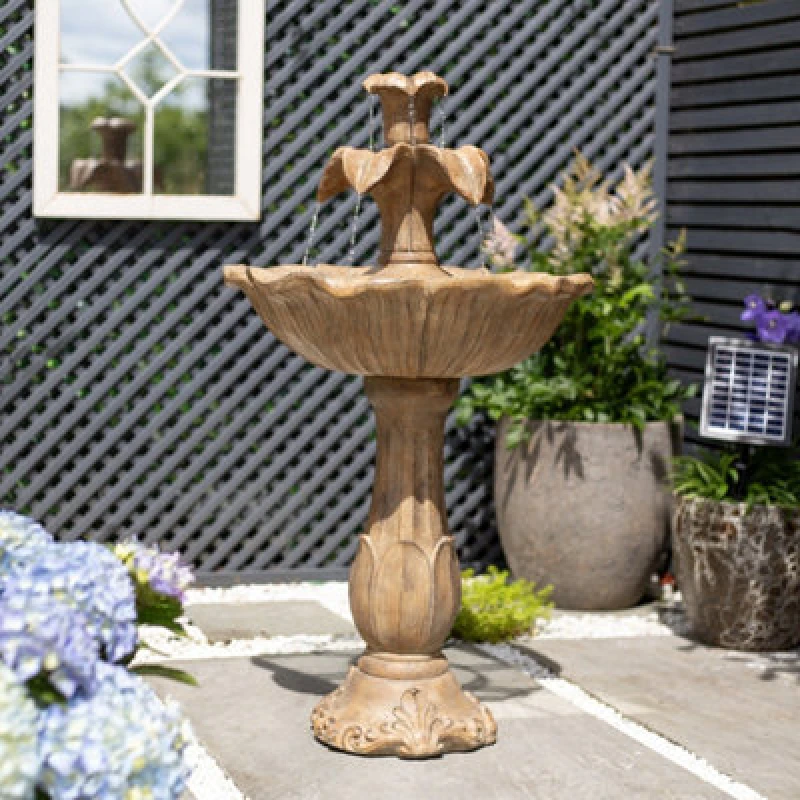 Image of EASY FOUNTAIN Emily Tiered Fountain, Brown S45321