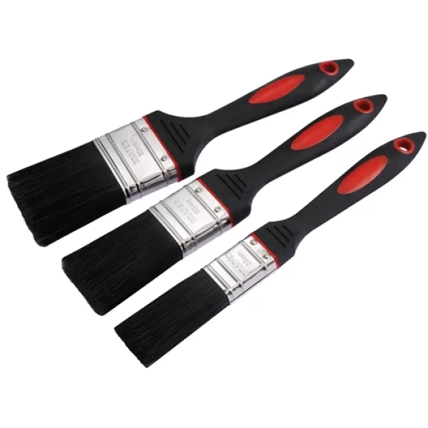 Image of Draper Soft Grip Paint Brush Set (3 Piece)