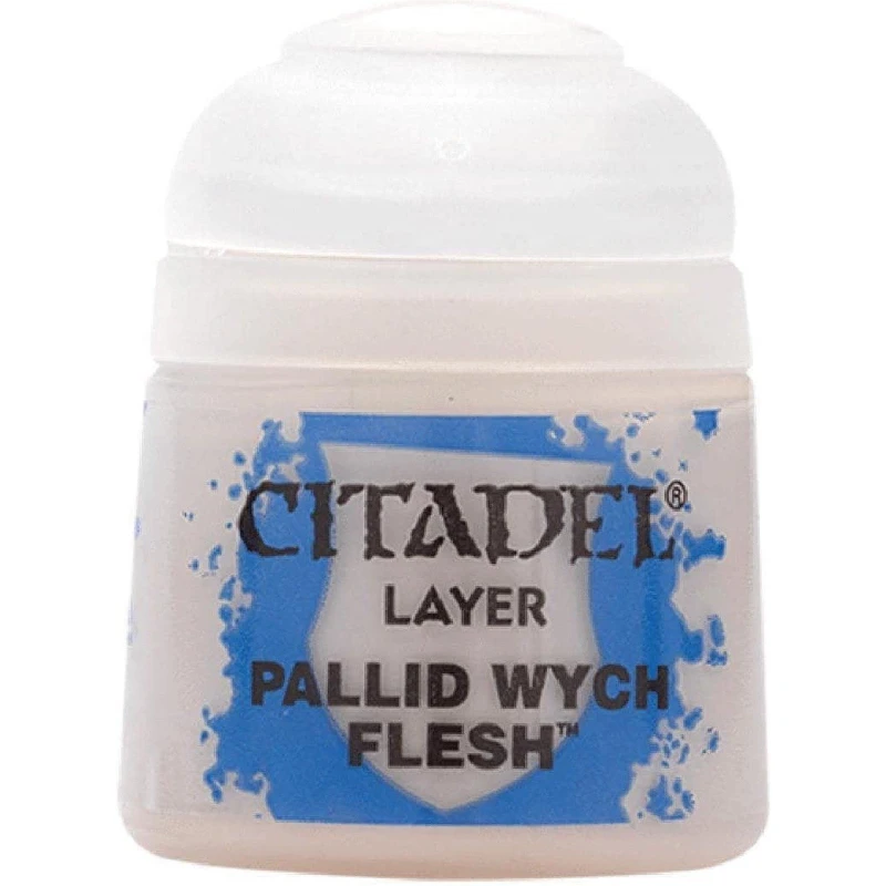 Image of Citadel Games Workshop Colour Layer: Pallid Wych Flesh (12ml) Paint Multi