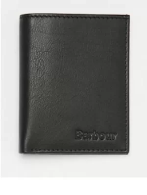 Image of Barbour Barbour Colwell Small Leather Billfold Wallet
