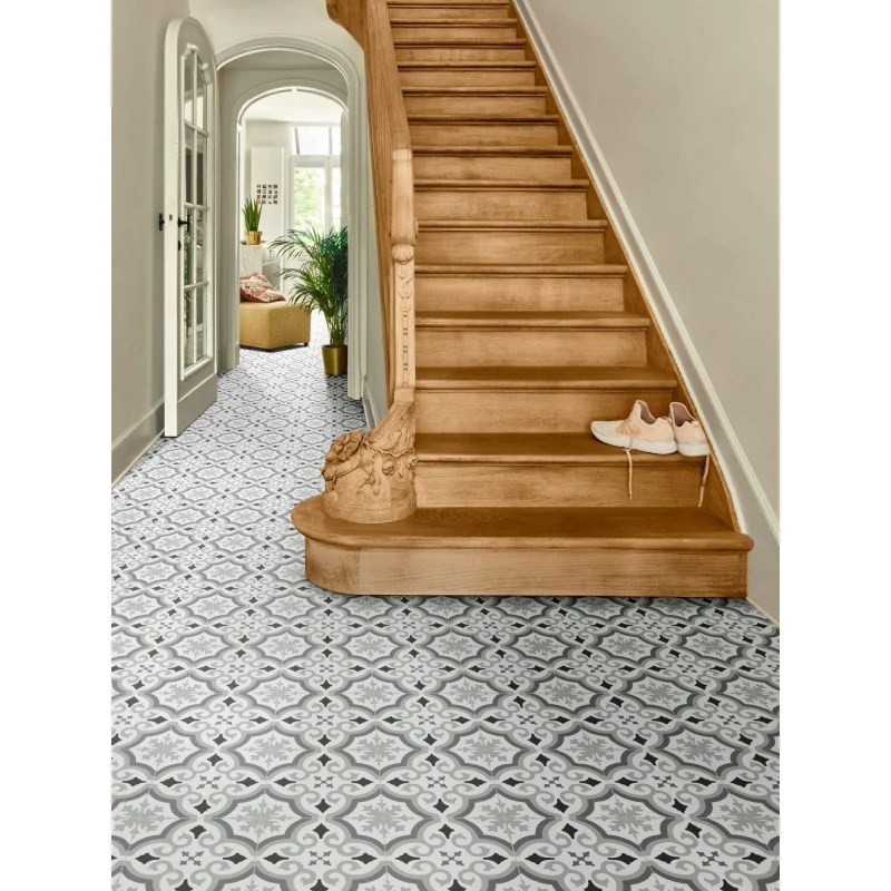 Image of Vinyl Flooring Tile Look 2 X 3M OAS EVOR 594