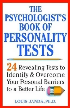 Image of The Psychologists Book of Personality Tests by Louis Janda Book