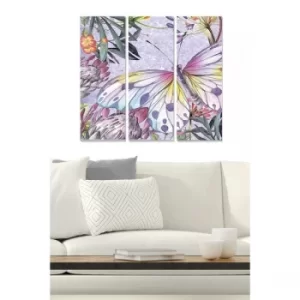 Image of MDF184028402 Multicolor Decorative MDF Painting (3 Pieces)