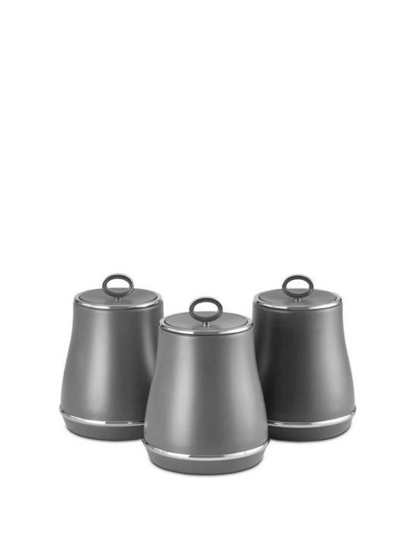 Image of Tower Renaissance Set Of 3 Canisters T826176GRY