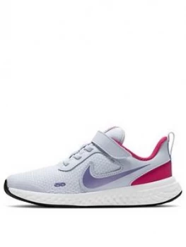 Image of Nike Childrens Revolution 5, Grey, Size 10