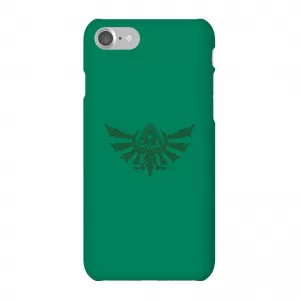 Image of Nintendo The Legend Of Zelda Tribal Hyrule Crest Phone Case - iPhone 8 - Snap Case - Gloss
