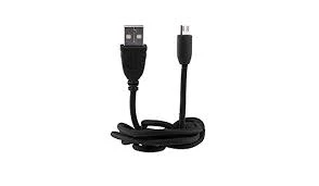 Image of Urbanz INC-MU/U-1-BK Braided Cord Micro USB to USB Cable 1M - Black