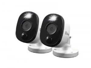 Image of Swann 1080p Thermal Sensing Sensor Warning Light Bullet Security Camer