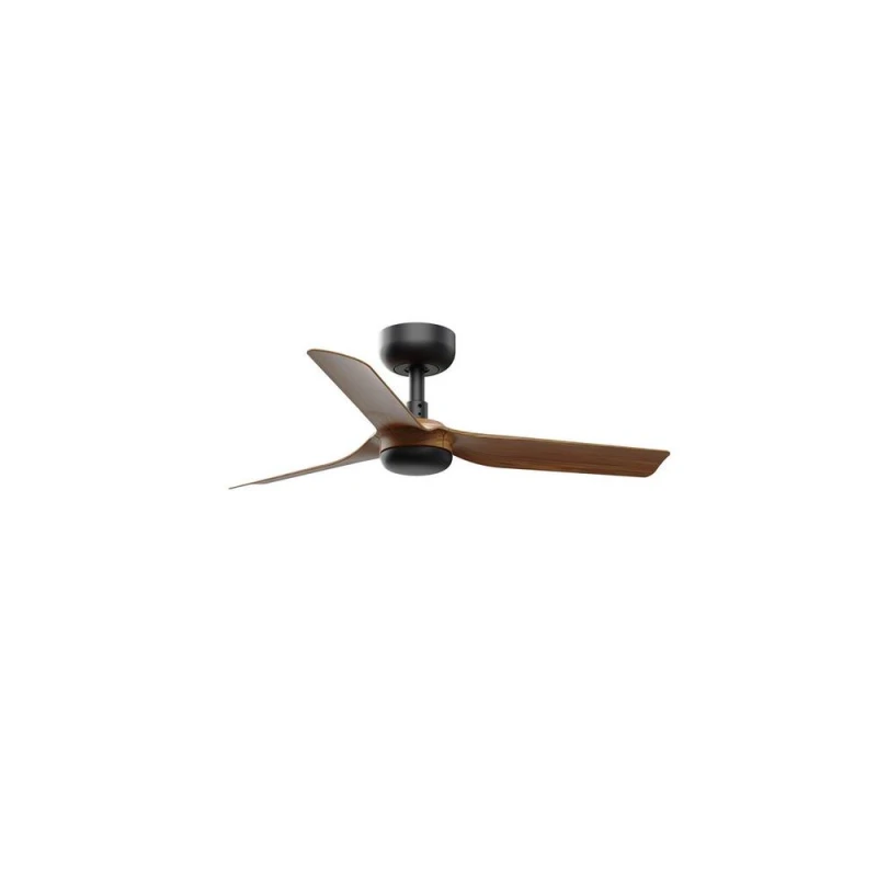 Image of Netlighting Mini Punt Small Black Dark Wood DC Ceiling Fan 6 Speed Black Unisex
