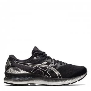 Image of Asics Gel Nimbus 23 Platinum Running Shoes Mens - Black/Silver
