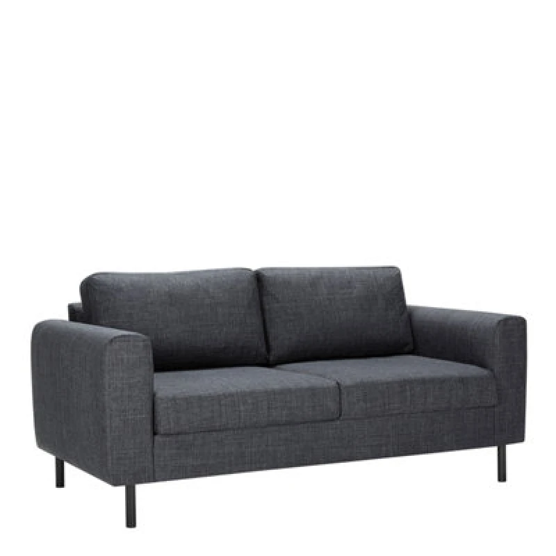 Image of Furniture To Go Omaha 2 Seater Sofa In Dark Grey And Basel Fabric