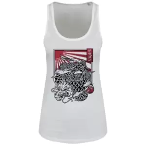 Image of Unorthodox Collective Womens/Ladies Ryu Tank Top (M) (White)