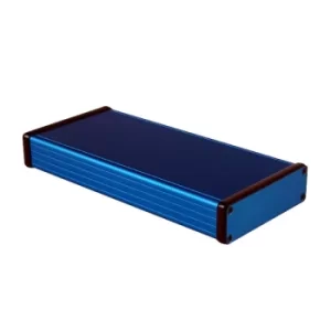 Image of Hammond 1455L2201BU Extruded Aluminium Enclosure 223 x 103 x 30.5m...