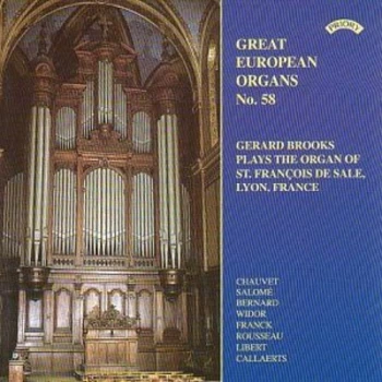 Image of Gerard Brooks - Great European Organs No. 58/brooks CD