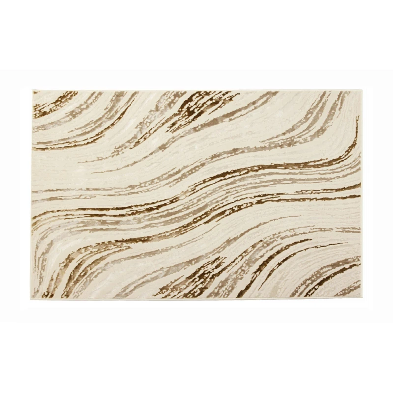 Image of Esselle Solar Saturn Natural / Copper 200 x 290cm Rug Natural unisex 200x290cm