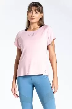 Image of Embellished 'Cyrstallize' Short Sleeve T-Shirt