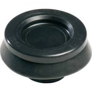 Image of Wiska 10101936 Clixx 25 Cable Bushing Black RAL 9005