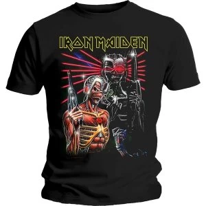 Image of Iron Maiden - Terminate Unisex Medium T-Shirt - Black