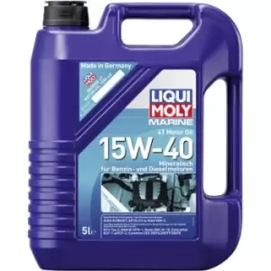 Image of Liqui Moly Marine 4T 15W-40 25016 Engine oil 5 l