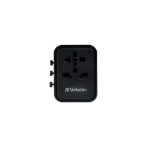 Image of Verbatim Universal Travel Adapter 1 X USB/1 X Type-c