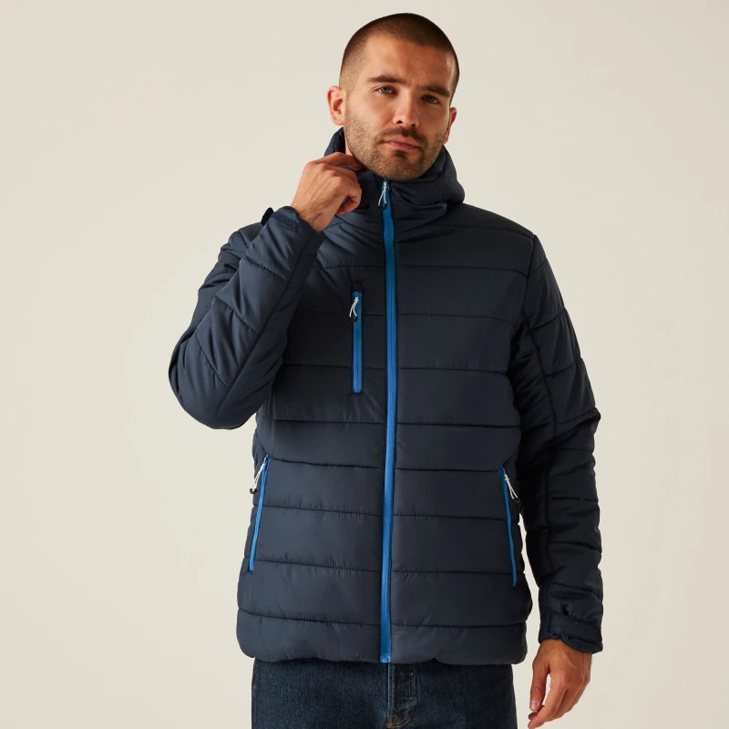 Image of Regatta Regatta Men 'Navigate' Thermal Jacket in Mid Navy Size: Medium Mid Navy M Male 5063019155203