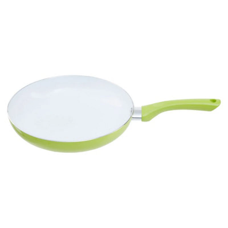 Image of Premier Housewares Ecocook 26cm Lime Green Frypan, Non-Stick White