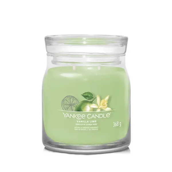 Image of Yankee Candle Vanilla Lime Scented Candle 368g