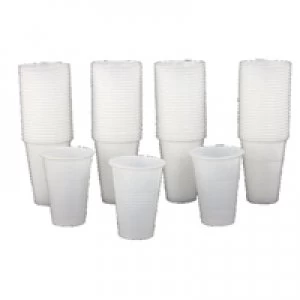 Image of Maxima MyCafe Plastic Cups White 7oz Pack of 1000 DVPPWHCU01000V