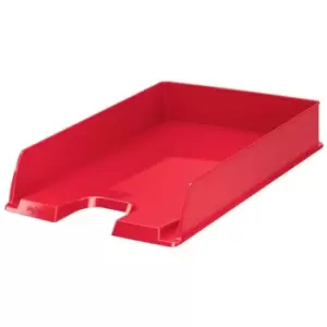 Image of Choices Letter Tray, A4, Red - Outer Carton of 10