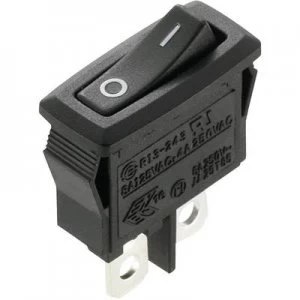 Image of SCI Toggle switch R13 243A 02 250 V AC 4 A 1 x OffOn latch
