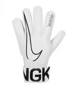 Image of Nike Academy Junior Goal Keeper Gloves - White