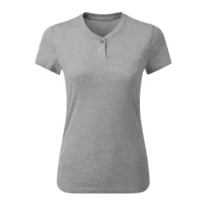 Image of Premier Womens/Ladies Comis Marl Sustainable T-Shirt (S) (Grey)