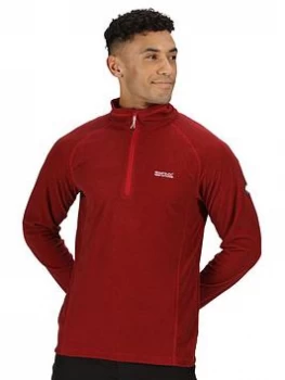 Image of Regatta Regatta Montes Fleece - Red, Size S, Men
